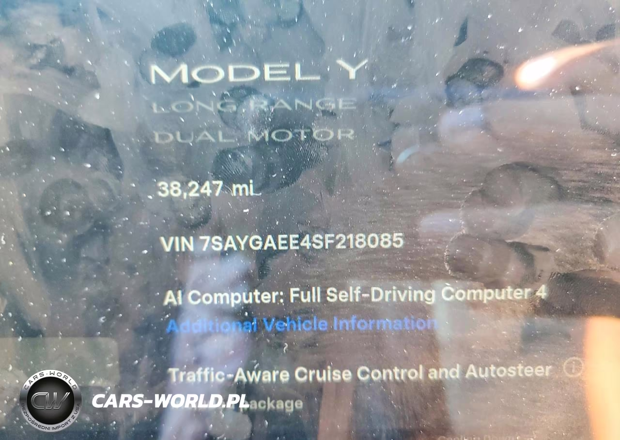 2025 Tesla Model Y VIN:7SAYGAEE4SF218085 - 9
