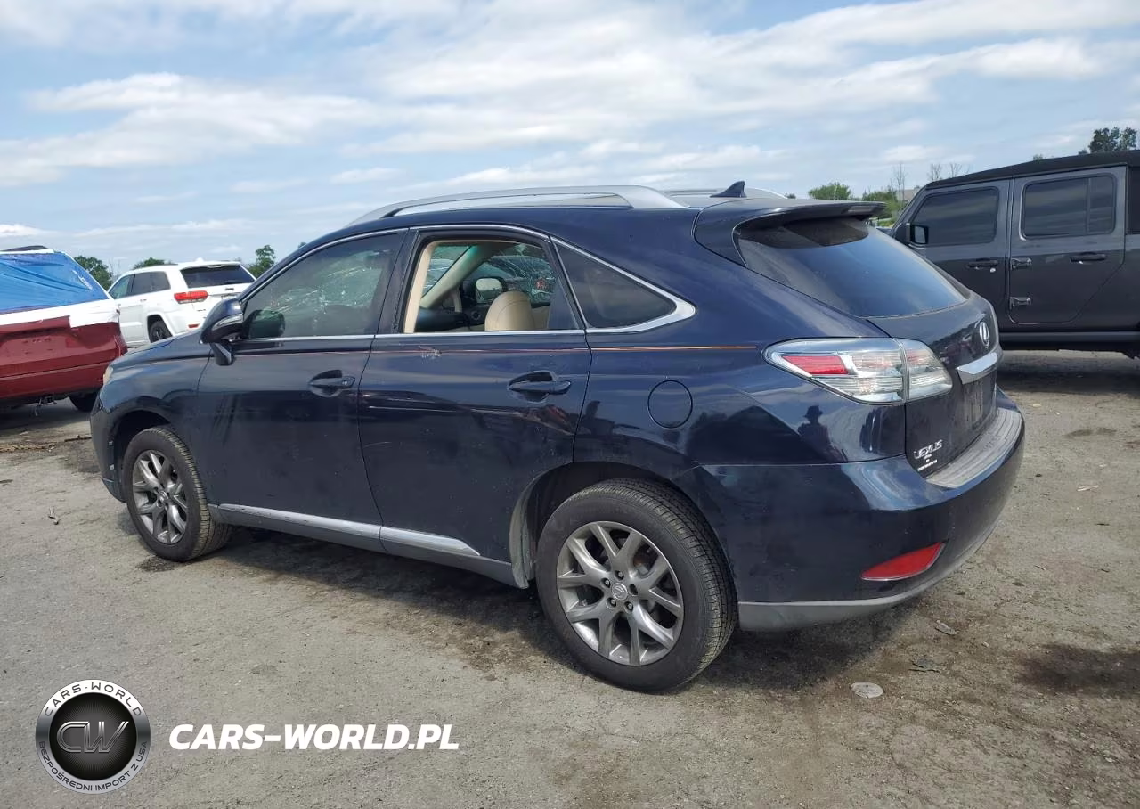 2010 Lexus Rx 350 VIN:2T2BK1BA1AC068163 - 2