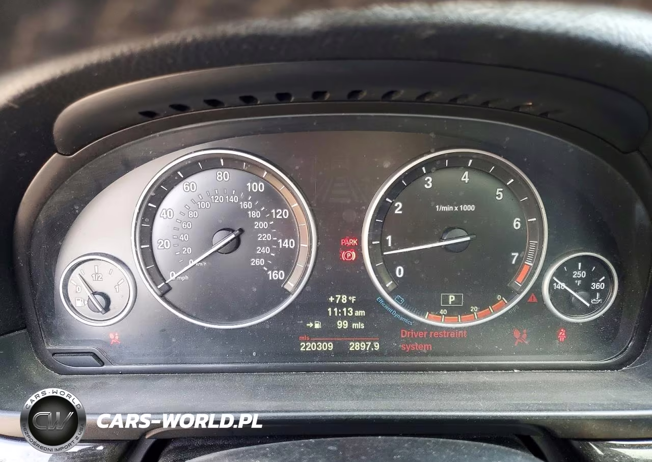 2013 BMW 528 I VIN:WBAXG5C50DD229966 - 9