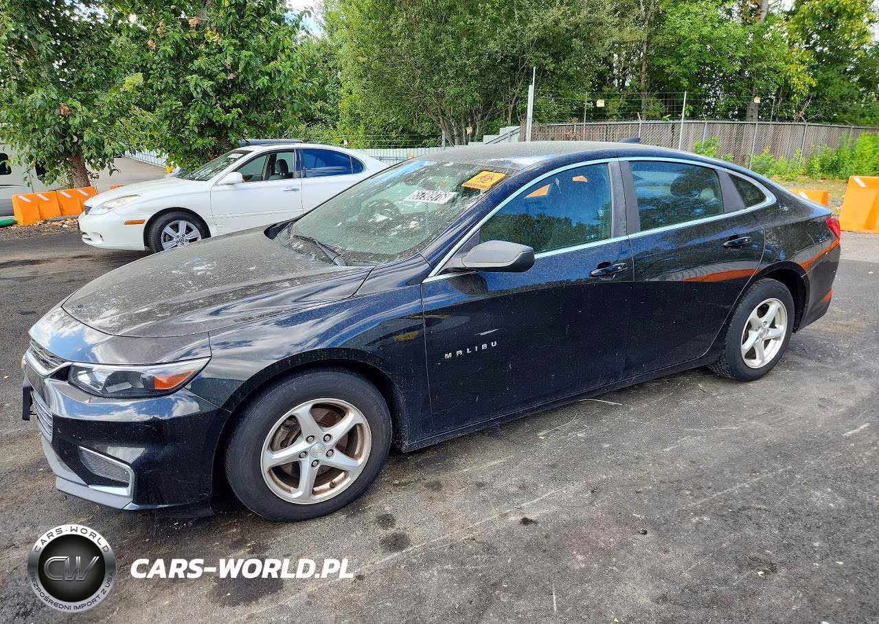 2017 Chevrolet Malibu Ls VIN:1G1ZB5STXHF209348 - 1