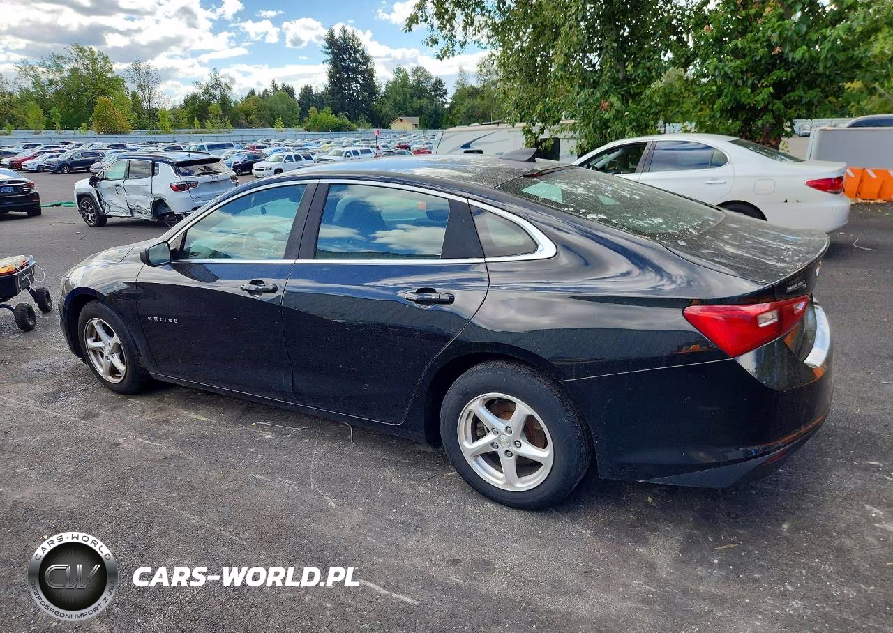 2017 Chevrolet Malibu Ls VIN:1G1ZB5STXHF209348 - 2