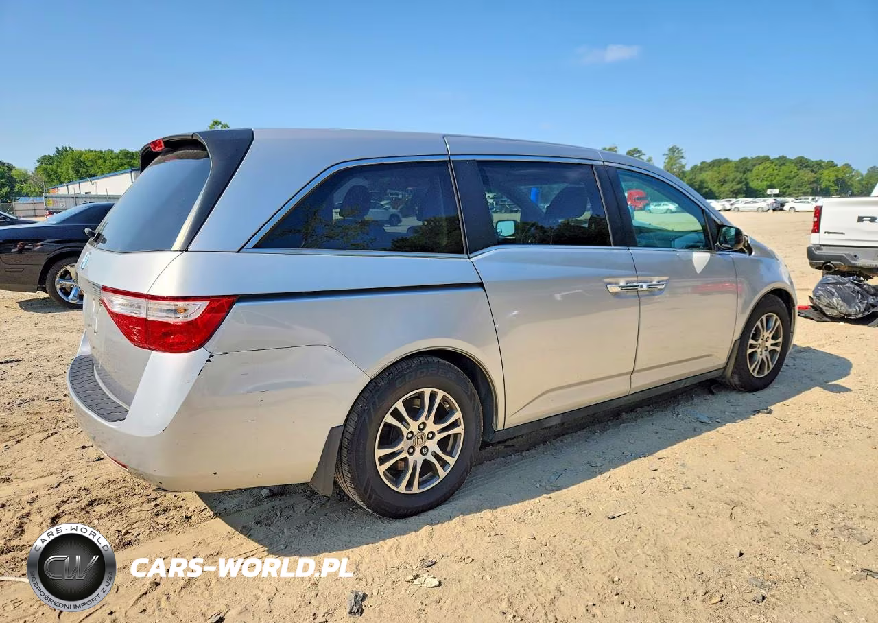 2013 Honda Odyssey Exl VIN:5FNRL5H61DB051986 - 3