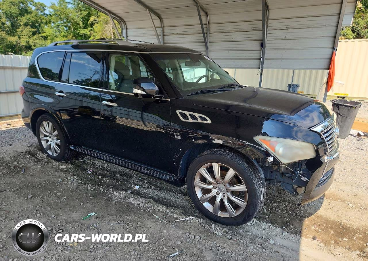 2014 Infiniti Qx80 Base VIN:JN8AZ2NF1E9554383 - 4