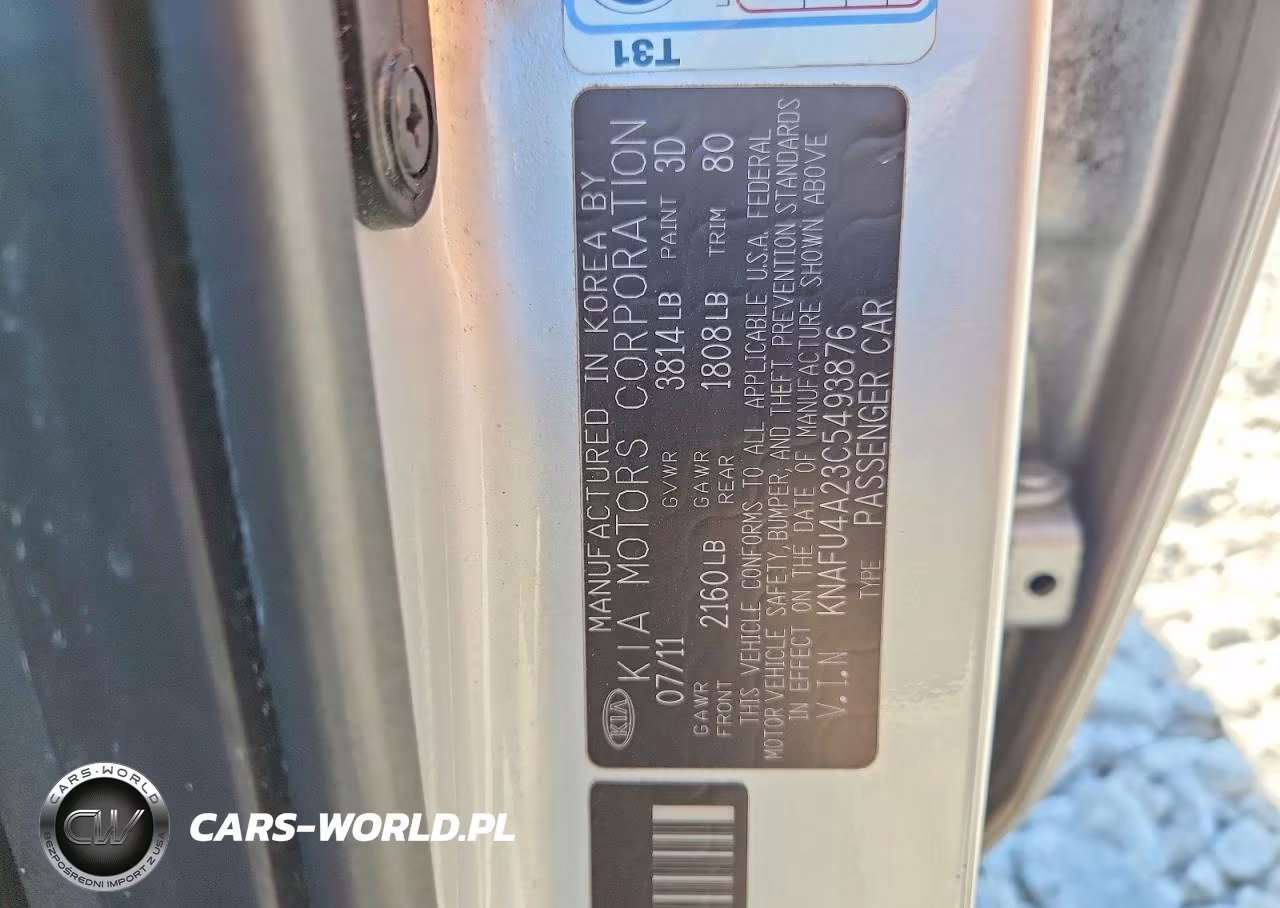 2012 Kia Forte Ex VIN:KNAFU4A23C5493876 - 12