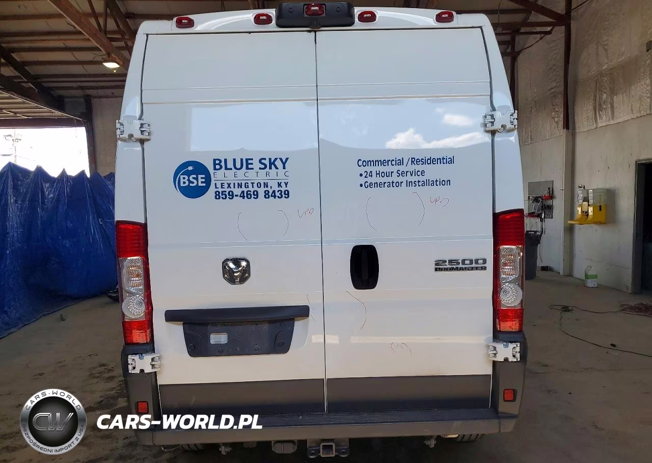 2025 Ram Promaster 2500 Delivery Van VIN:3C6LRVCG3SE558984 - 10