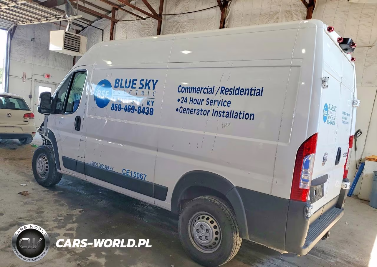 2025 Ram Promaster 2500 Delivery Van VIN:3C6LRVCG3SE558984 - 2