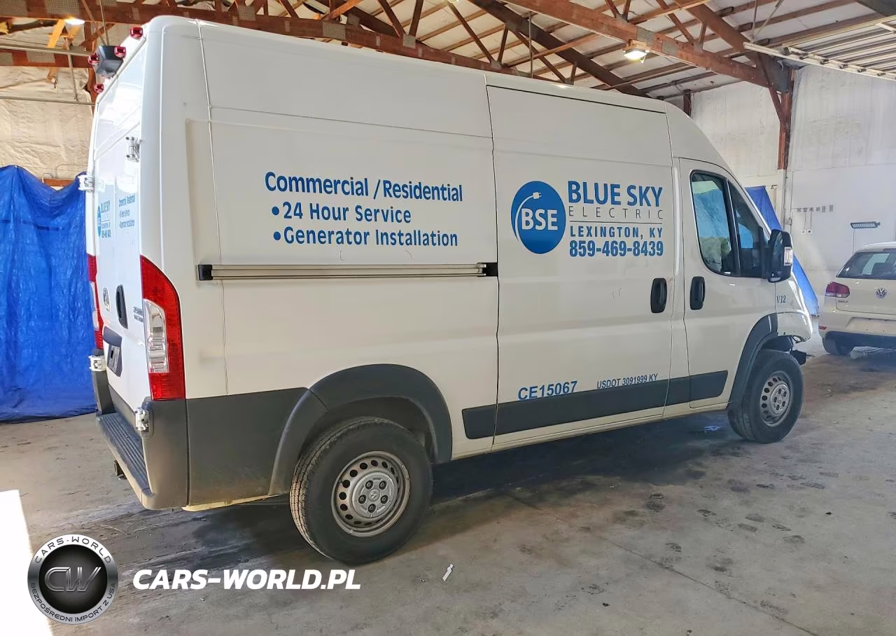 2025 Ram Promaster 2500 Delivery Van VIN:3C6LRVCG3SE558984 - 3