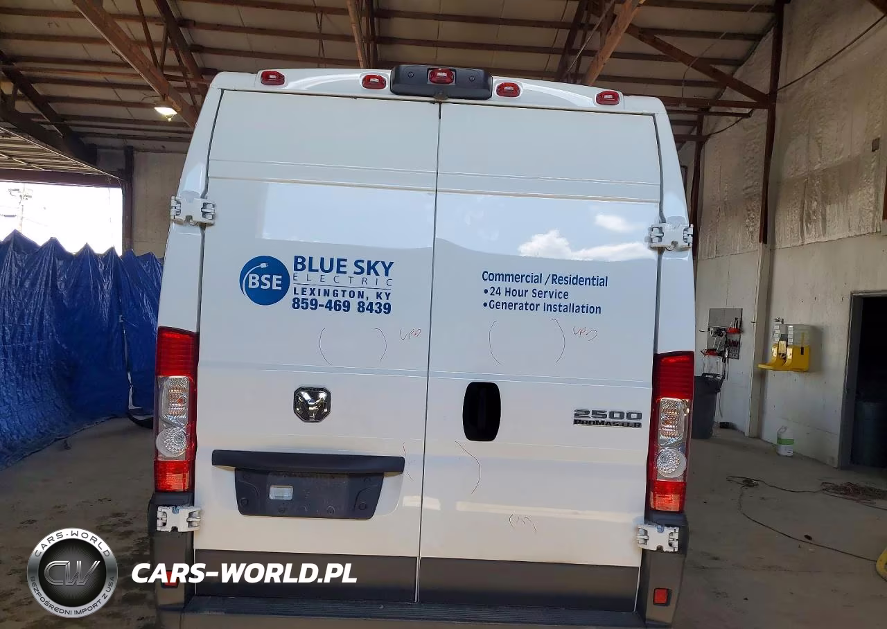 2025 Ram Promaster 2500 Delivery Van VIN:3C6LRVCG3SE558984 - 6
