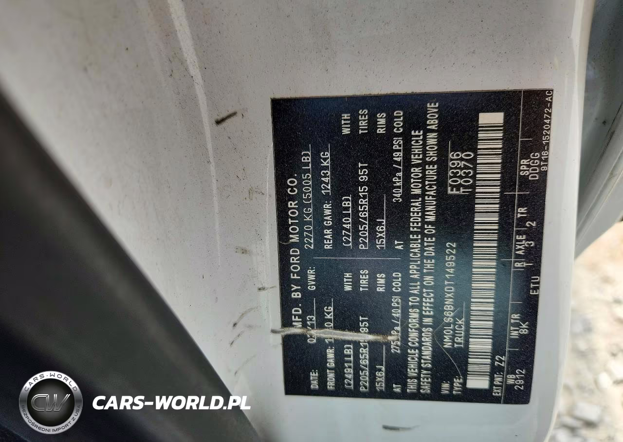 2013 Ford Transit Connect Xlt VIN:NM0LS6BNXDT149522 - 13