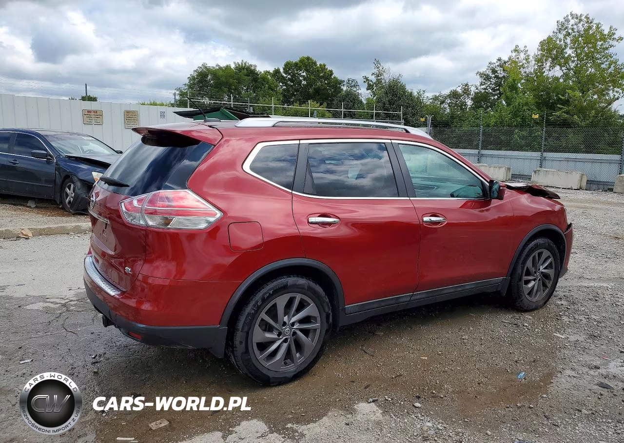 2016 NISSAN ROGUE SL VIN:5N1AT2MTXGC915096 - 3