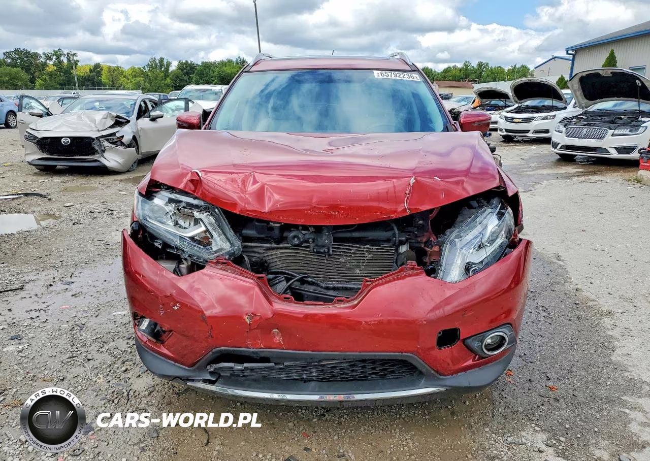 2016 NISSAN ROGUE SL VIN:5N1AT2MTXGC915096 - 5