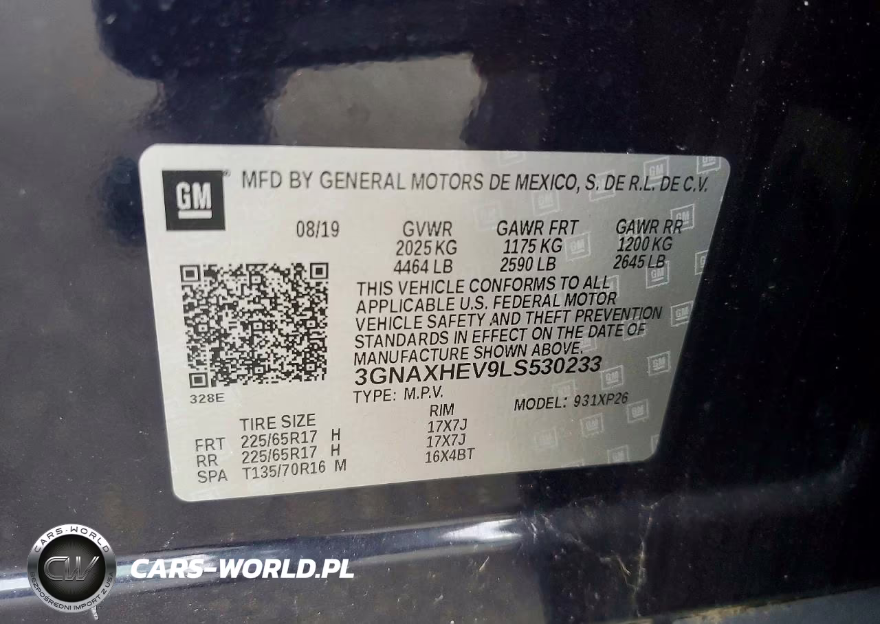 2020 Chevrolet Equinox Ls VIN:3GNAXHEV9LS530233 - 13