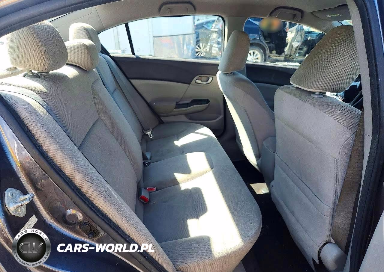 2012 Honda Civic Lx VIN:19XFB2F52CE033760 - 10