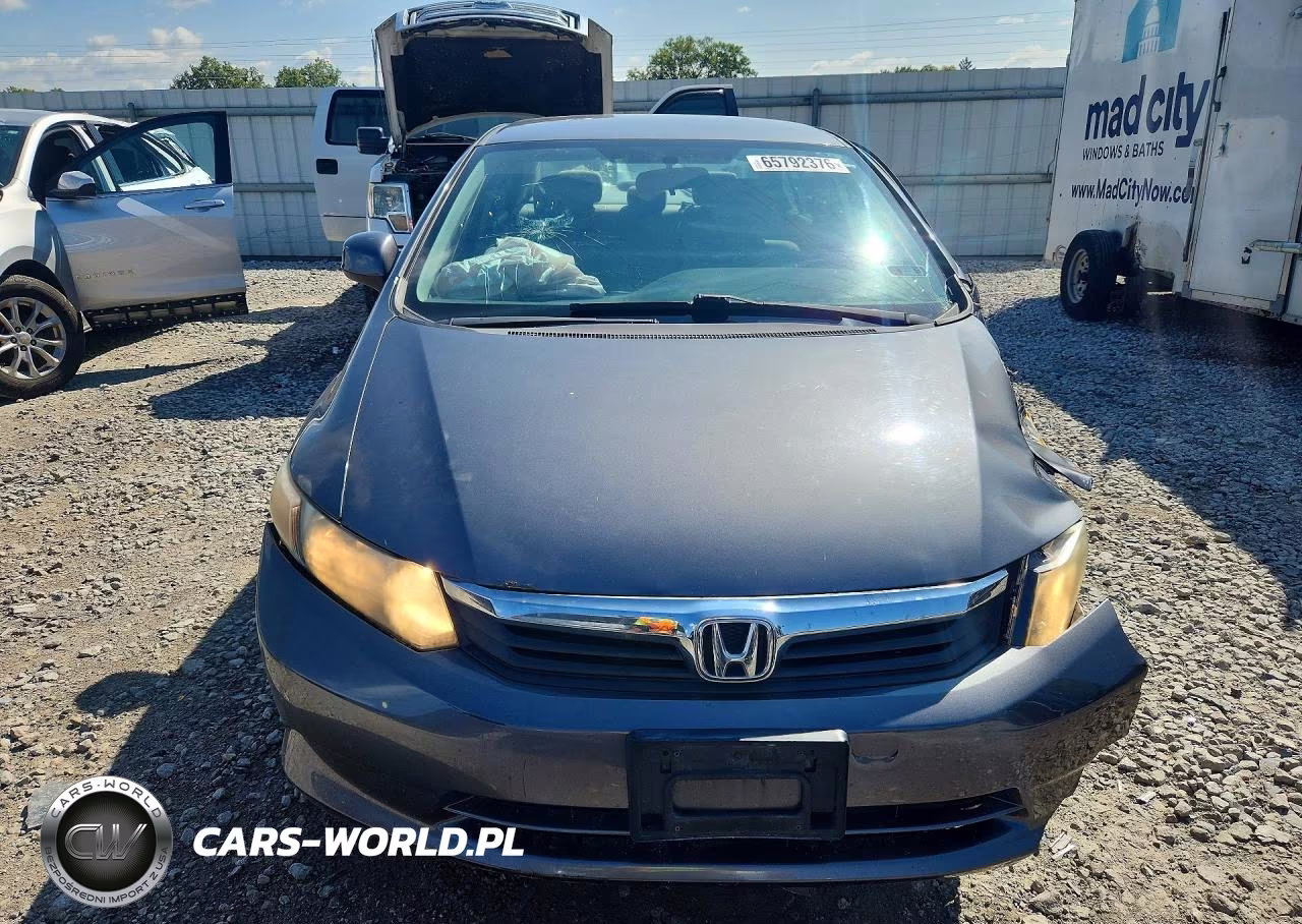 2012 Honda Civic Lx VIN:19XFB2F52CE033760 - 5