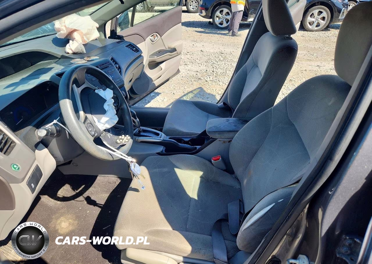 2012 Honda Civic Lx VIN:19XFB2F52CE033760 - 7