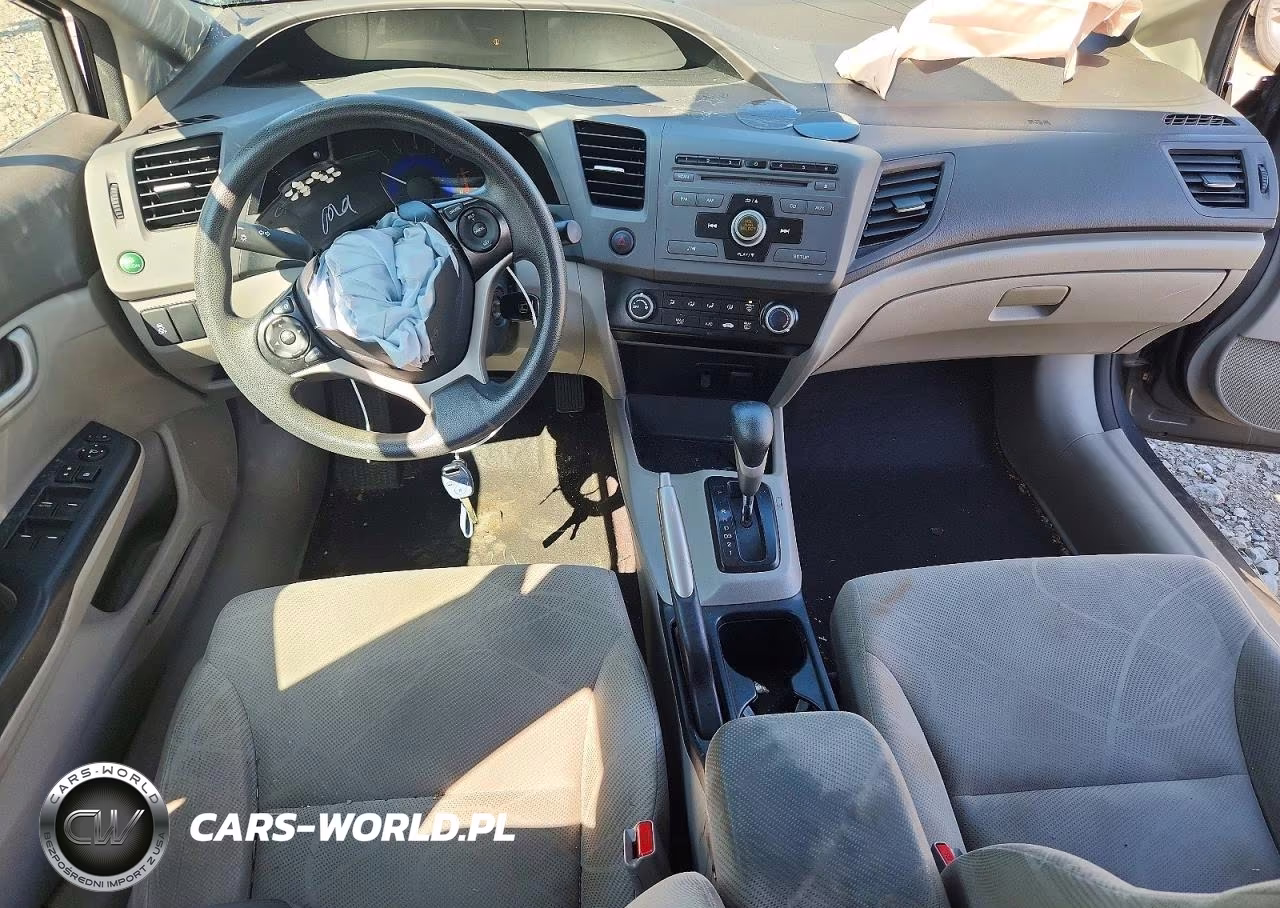 2012 Honda Civic Lx VIN:19XFB2F52CE033760 - 8