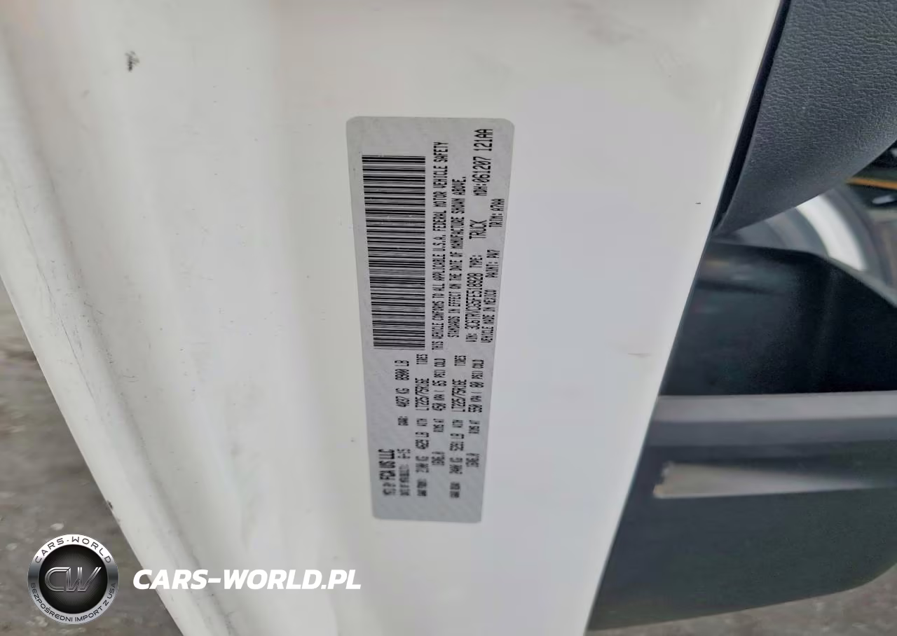 2015 Ram Promaster 2500 High Roof VIN:3C6TRVCG5FE518928 - 13