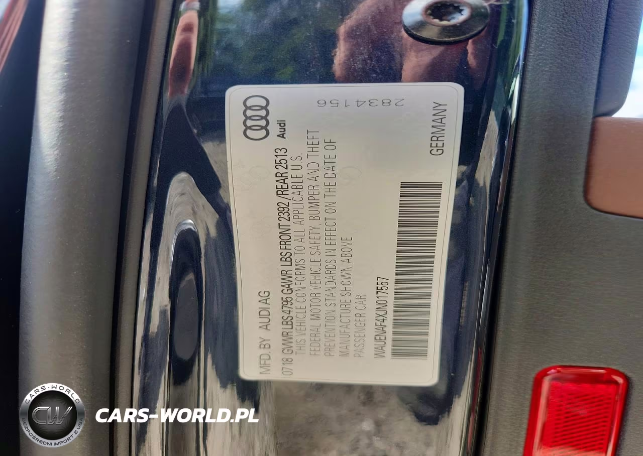 2018 Audi A4 Premium Plus VIN:WAUENAF4XJN017557 - 12