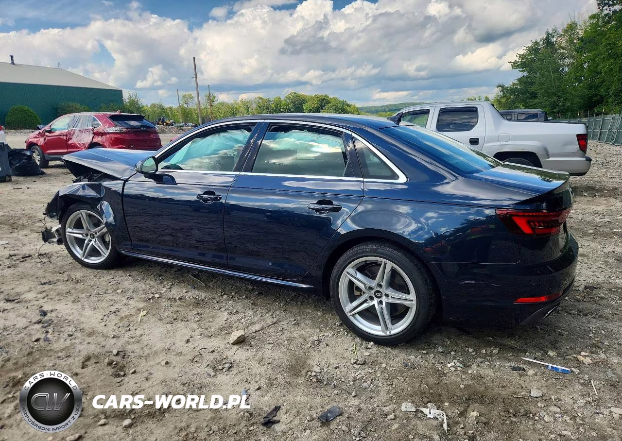 2018 Audi A4 Premium Plus VIN:WAUENAF4XJN017557 - 2