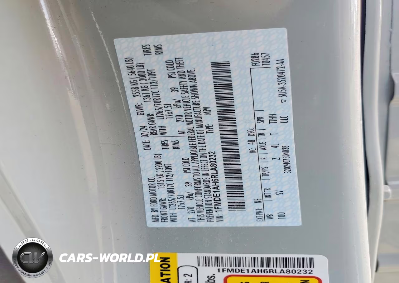 2024 Ford Bronco Black Diamond VIN:1FMDE1AH6RLA80232 - 14