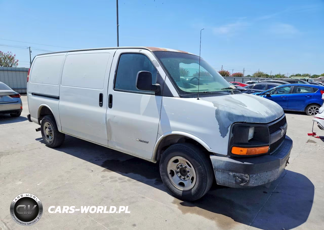 2004 Chevrolet Express 2500 Delivery Van VIN:1GCGG25V641202240 - 4