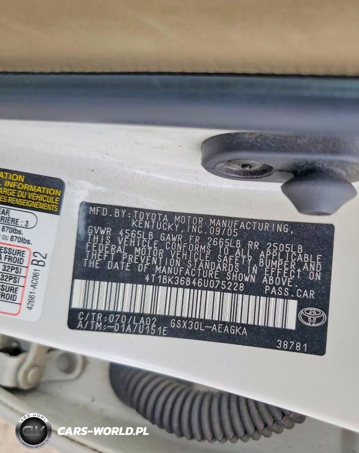 2006 Toyota Avalon Xls VIN:4T1BK36B46U075228 - 13
