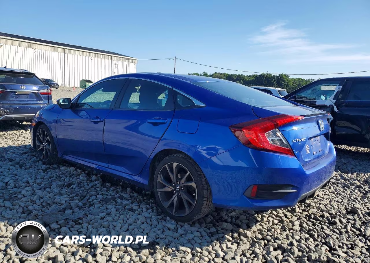 2020 Honda Civic Sport VIN:2HGFC2F89LH563950 - 2