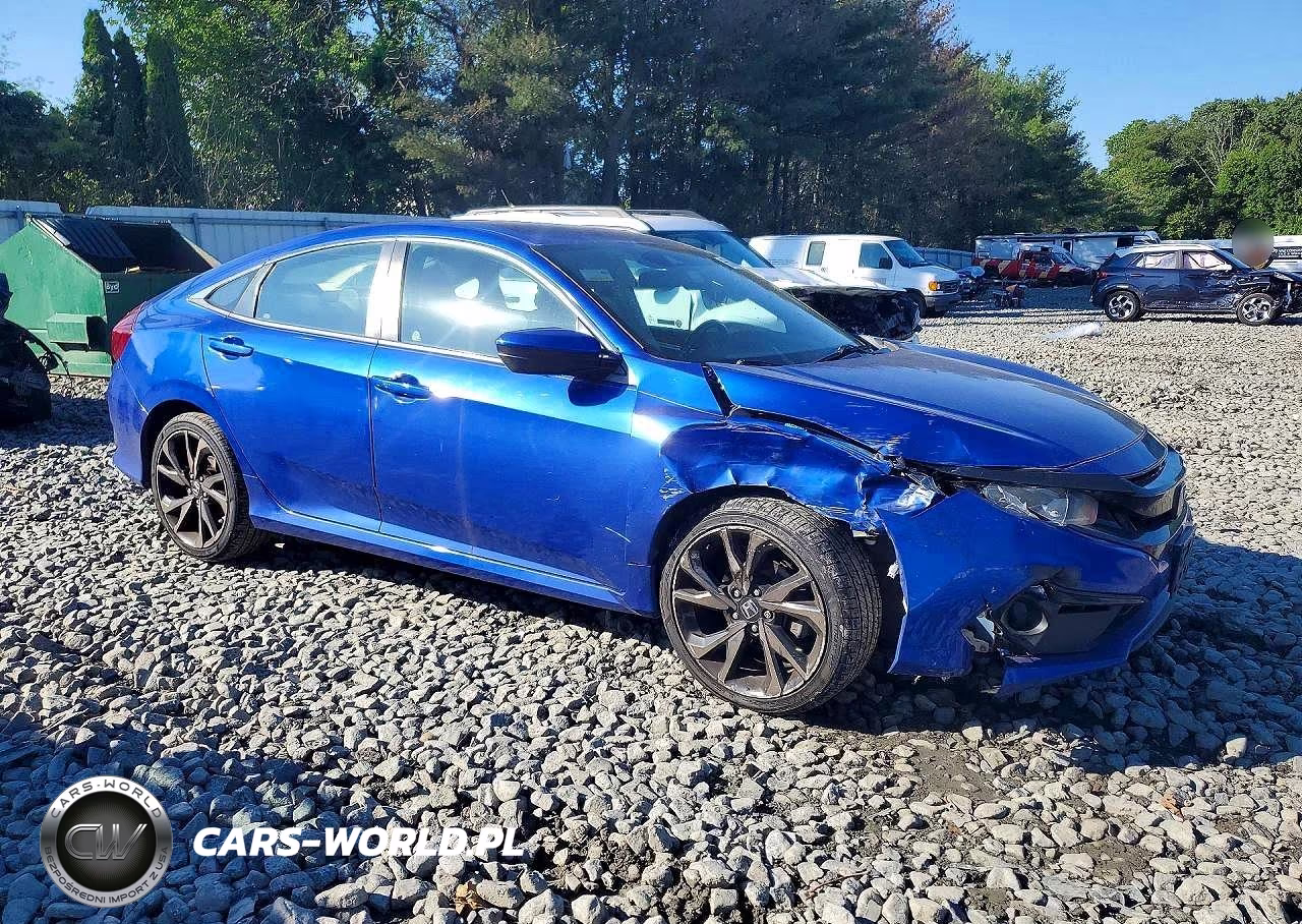 2020 Honda Civic Sport VIN:2HGFC2F89LH563950 - 4