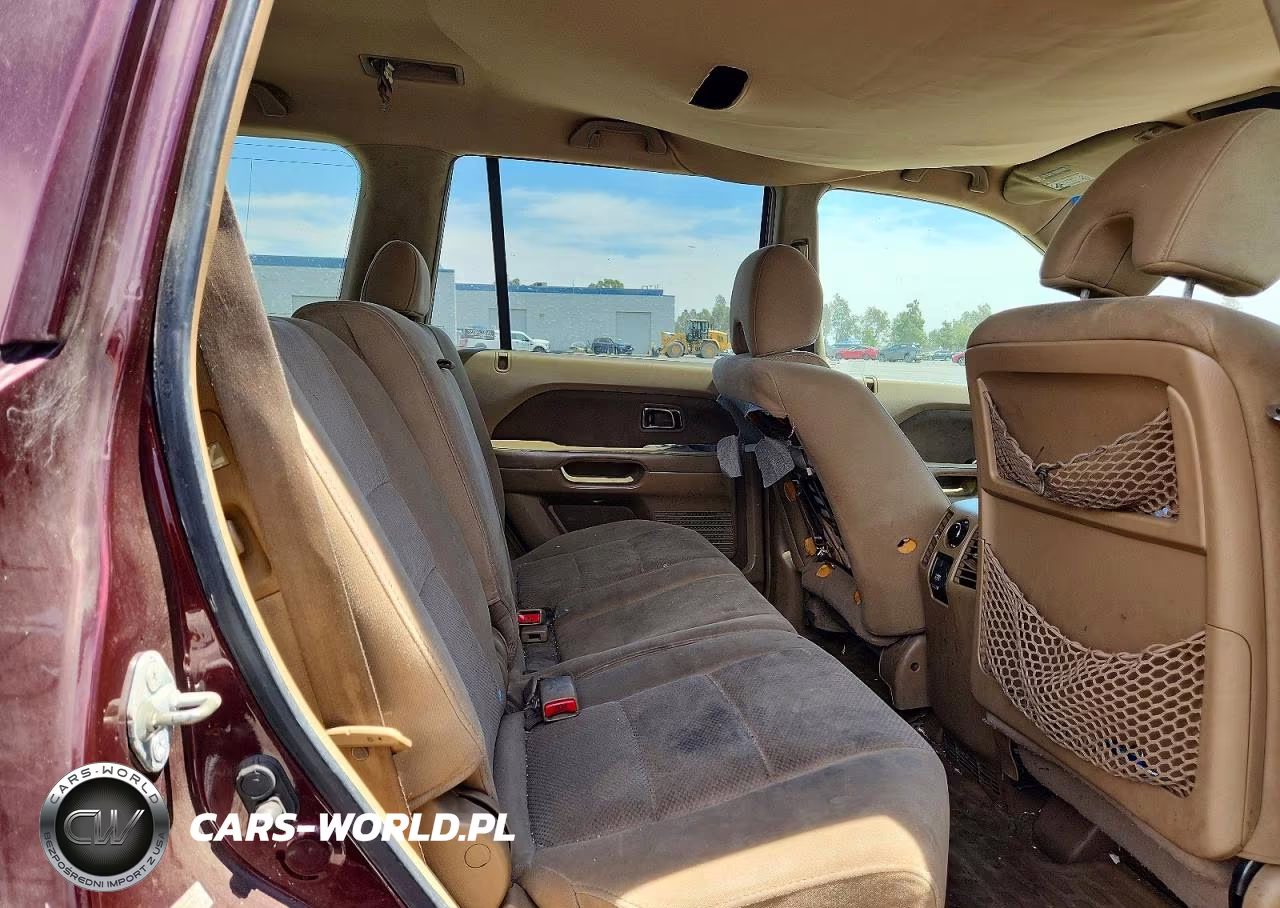 2007 Honda Pilot Ex VIN:2HKYF18487H509393 - 10
