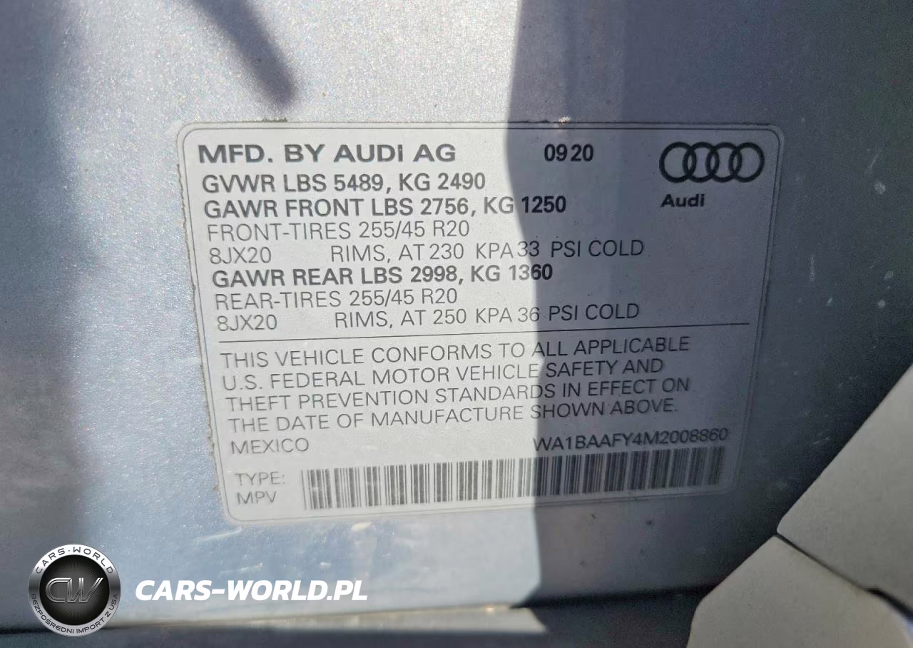 2021 Audi Q5 Premium Plus VIN:WA1BAAFY4M2008860 - 14