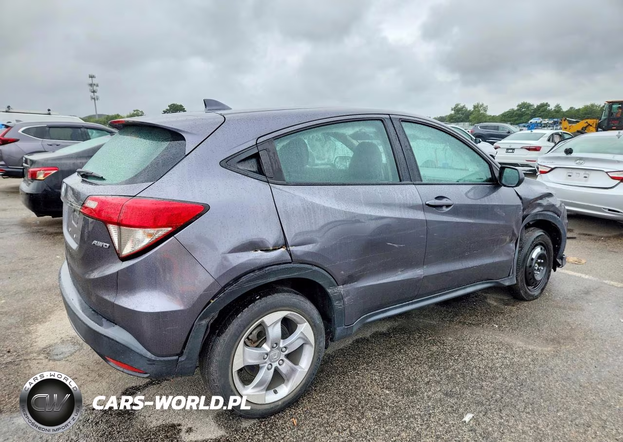 2021 Honda Hr-V Lx VIN:3CZRU6H35MM738189 - 3