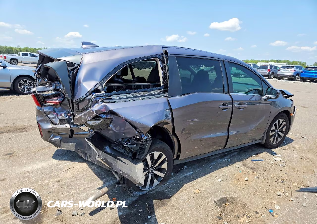 2026 Honda Odyssey Exl VIN:5FNRL6H63TB015530 - 3