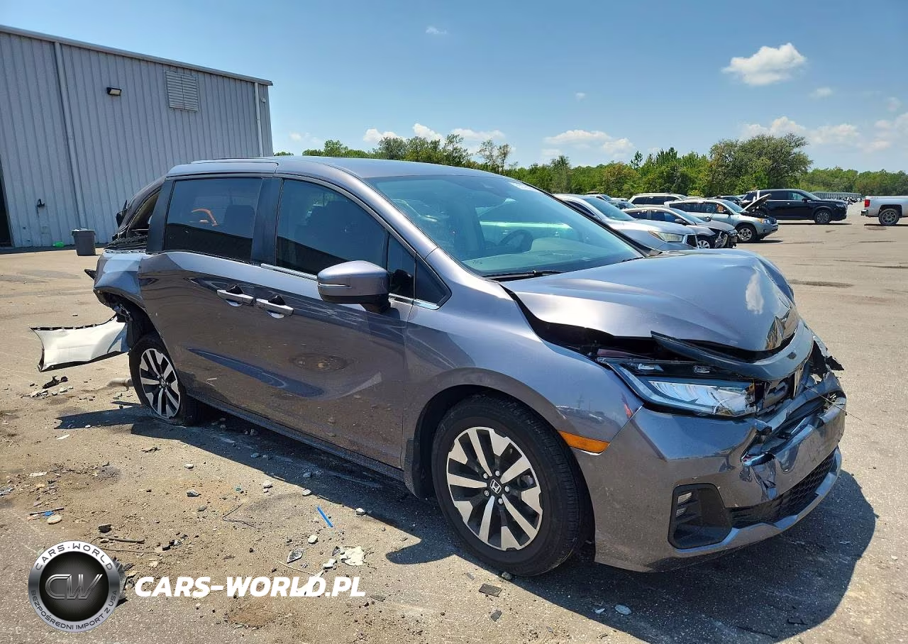 2026 Honda Odyssey Exl VIN:5FNRL6H63TB015530 - 4