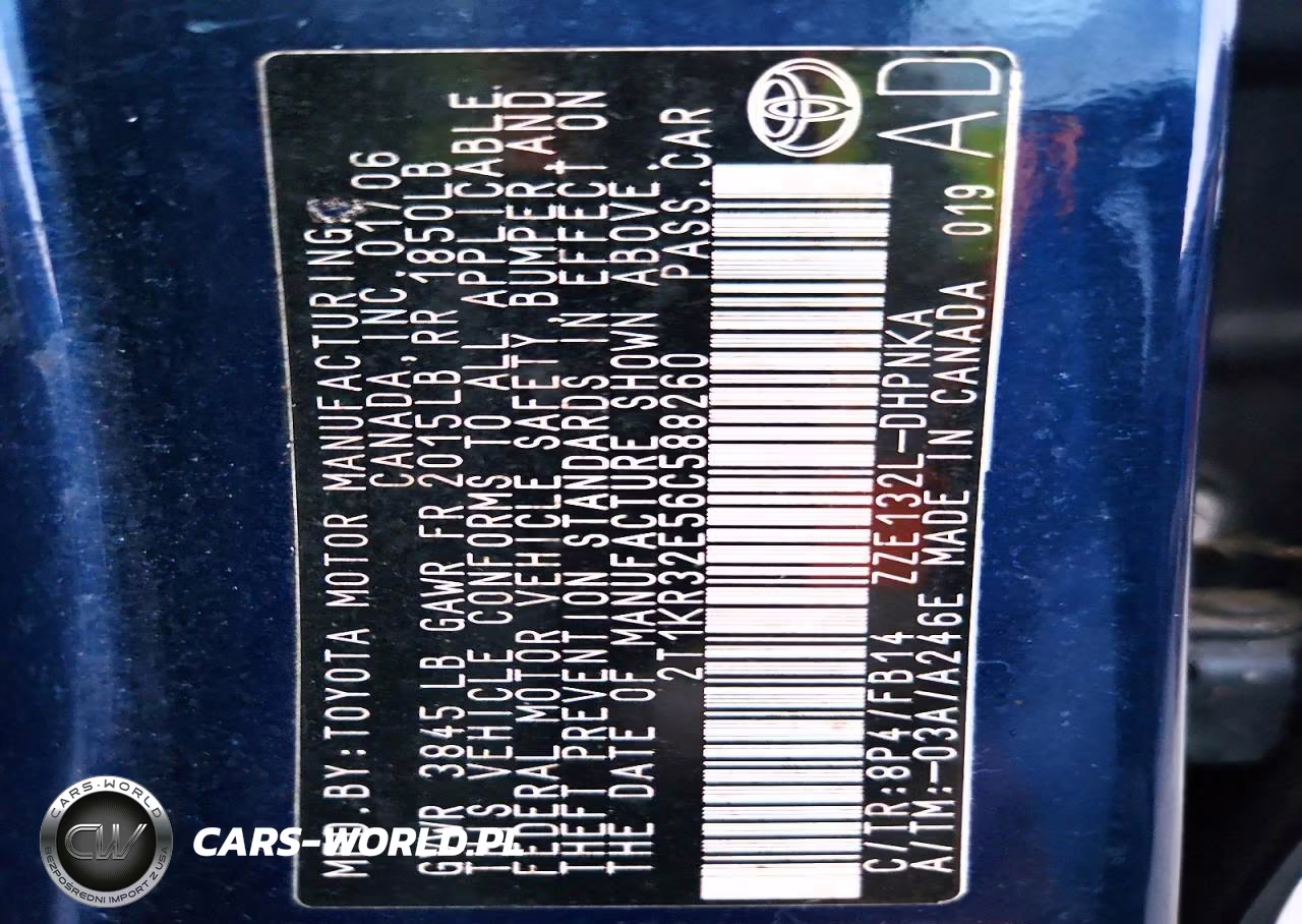2006 Toyota Matrix Xr VIN:2T1KR32E56C588260 - 12