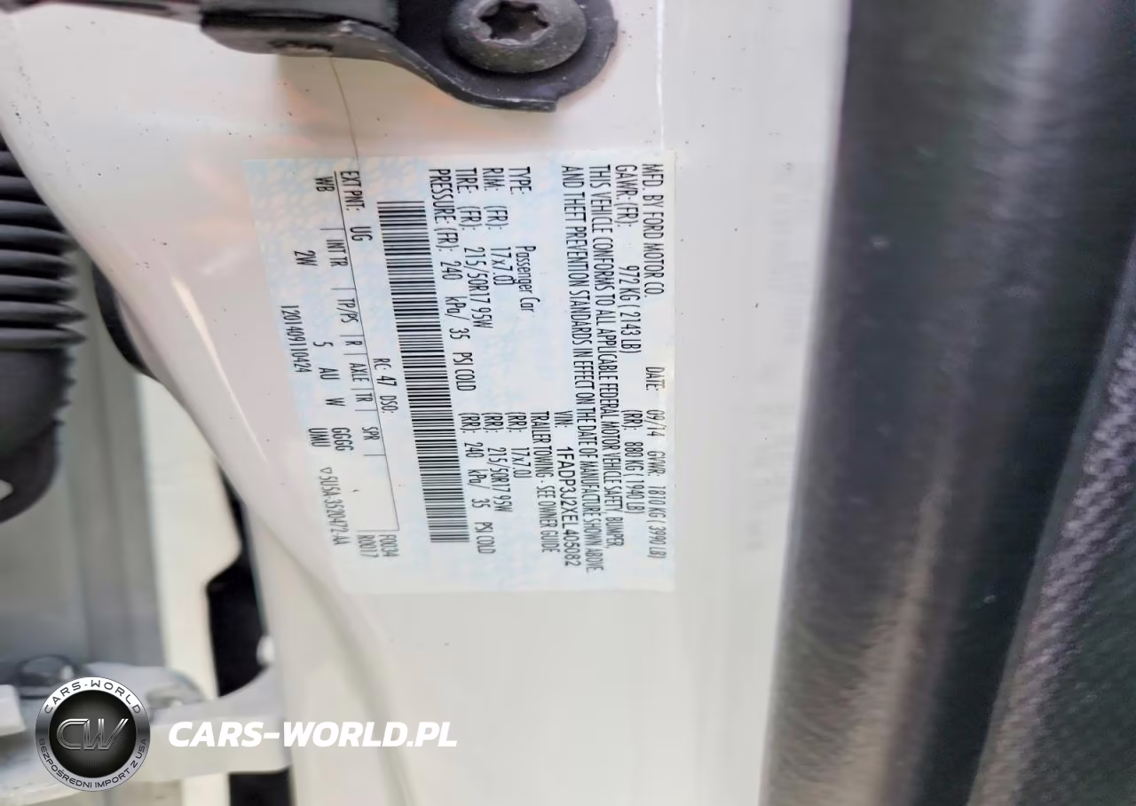2014 Ford Focus Titanium VIN:1FADP3J2XEL405082 - 12