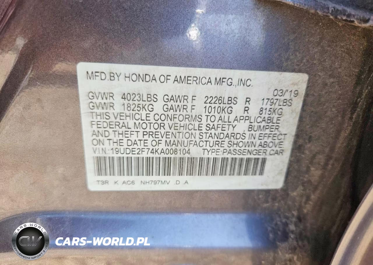 2019 Acura Ilx Premium VIN:19UDE2F74KA008104 - 13