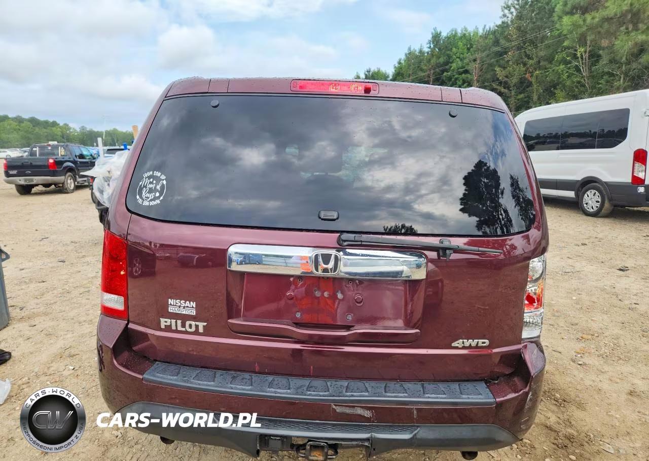 2014 Honda Pilot Lx VIN:5FNYF4H29EB044408 - 6