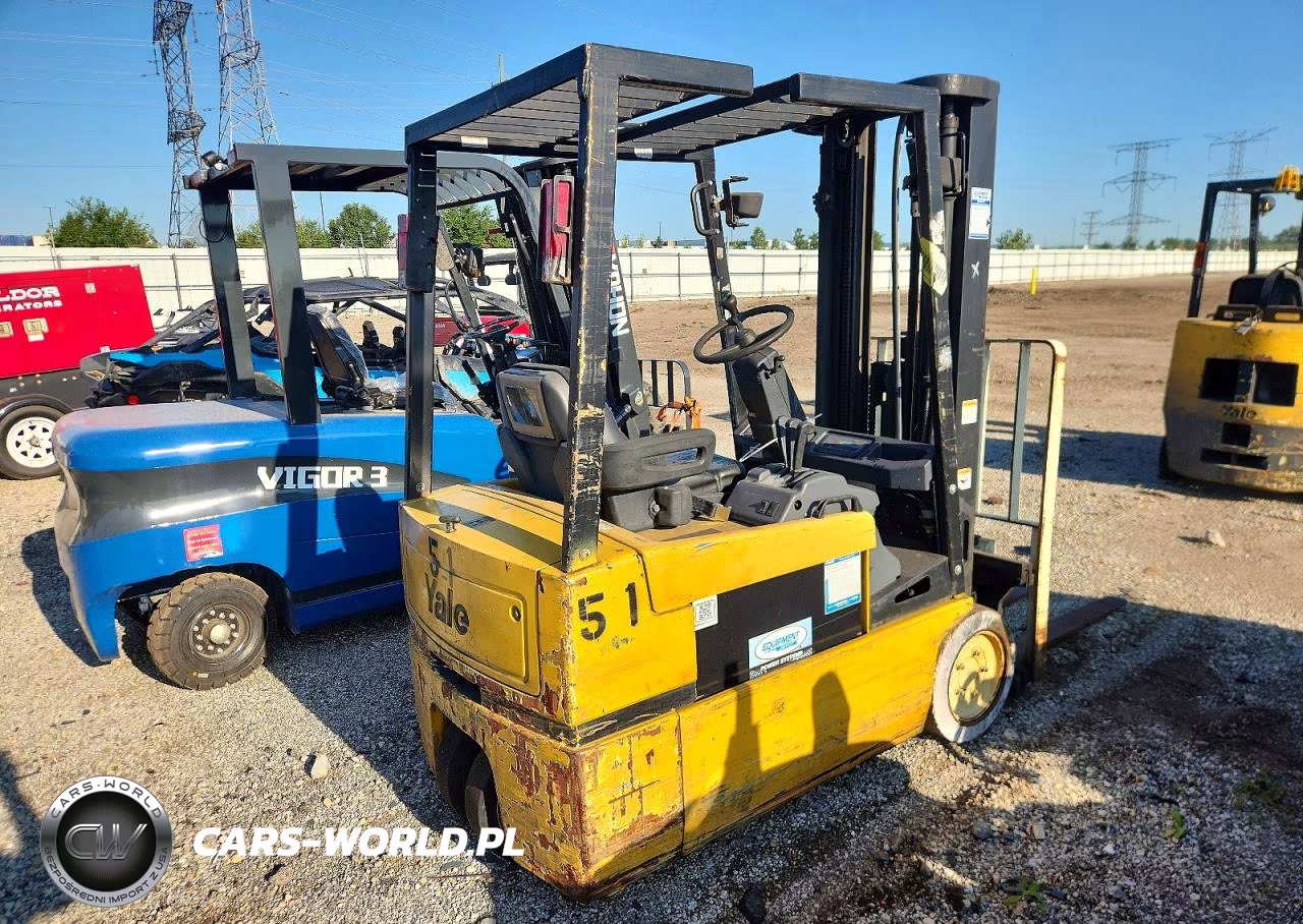 2000 Yale Forklift VIN:E807N02413X - 4