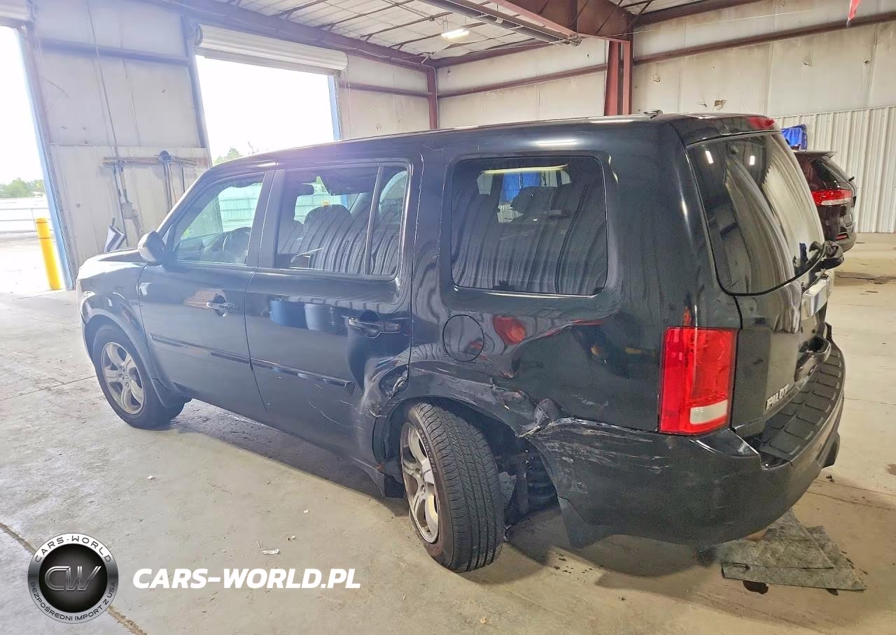 2012 Honda Pilot Exln VIN:5FNYF4H73CB005323 - 2