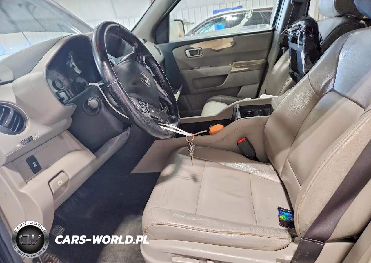 2012 Honda Pilot Exln VIN:5FNYF4H73CB005323 - 7