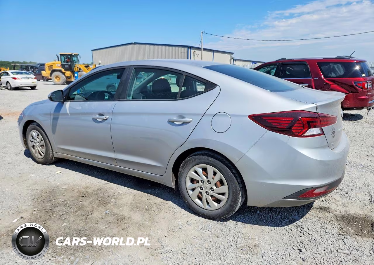 2020 Hyundai Elantra Se VIN:KMHD74LF4LU927578 - 2
