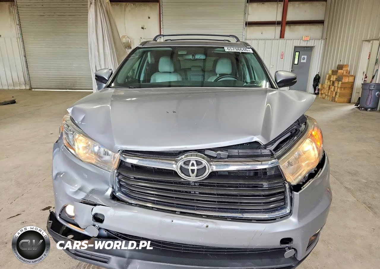 2016 Toyota Highlander Xle VIN:5TDJKRFH1GS355699 - 5