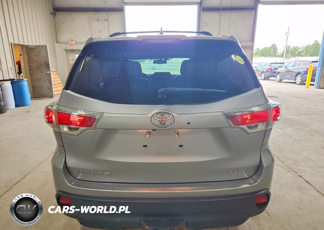 2016 Toyota Highlander Xle VIN:5TDJKRFH1GS355699 - 6