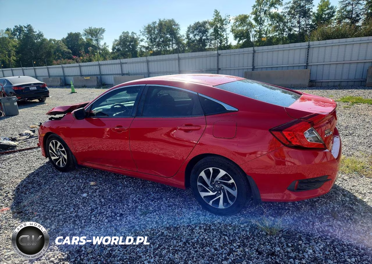 2016 Honda Civic Ex VIN:2HGFC2F78GH561510 - 2
