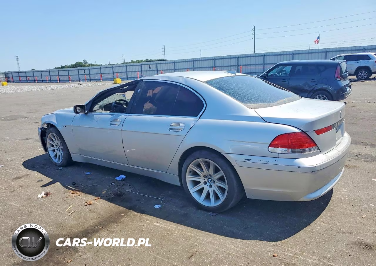 2003 BMW 745 I VIN:WBAGL63463DP64548 - 2