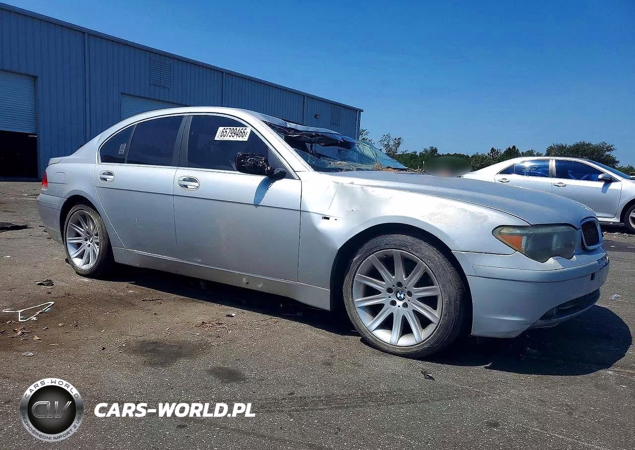 2003 BMW 745 I VIN:WBAGL63463DP64548 - 4