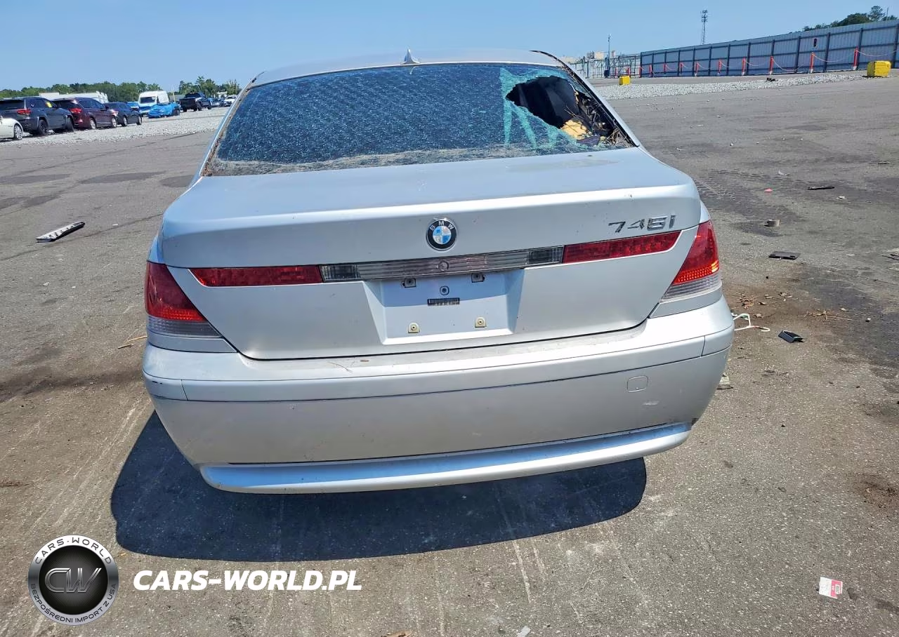 2003 BMW 745 I VIN:WBAGL63463DP64548 - 6