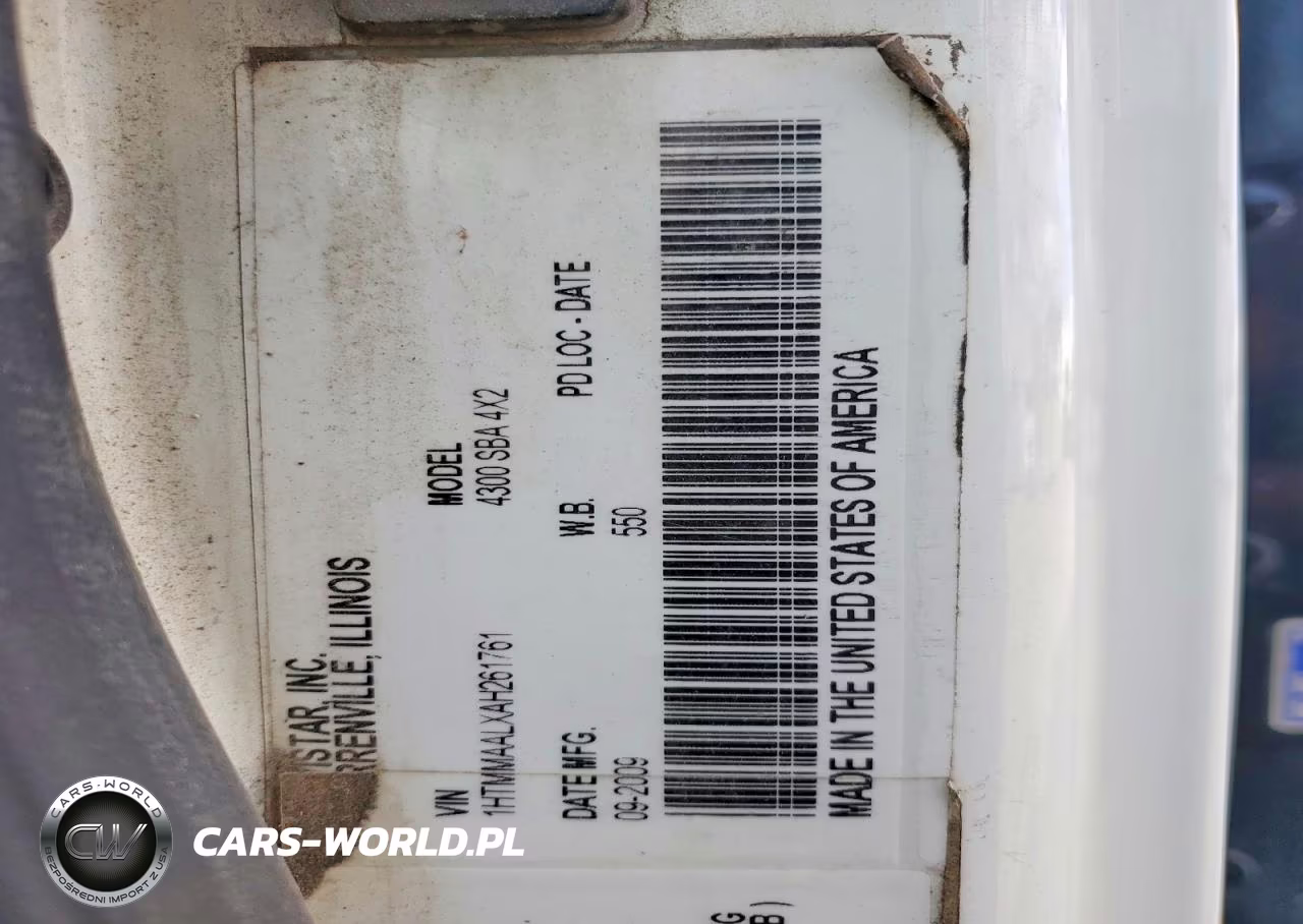 2010 International 4300 Curtain Side Truck VIN:1HTMMAALXAH261761 - 12