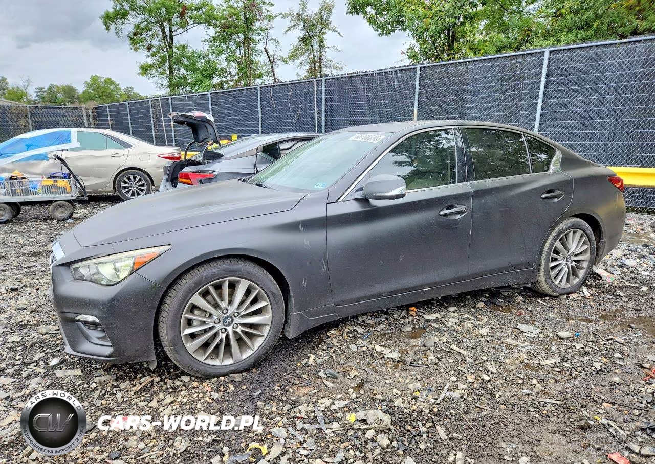 2018 Infiniti Q50 3.0T Luxe VIN:JN1EV7AR9JM445962 - 1