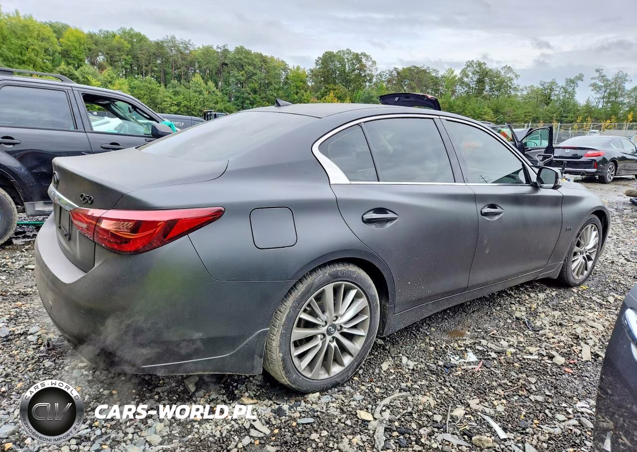 2018 Infiniti Q50 3.0T Luxe VIN:JN1EV7AR9JM445962 - 3